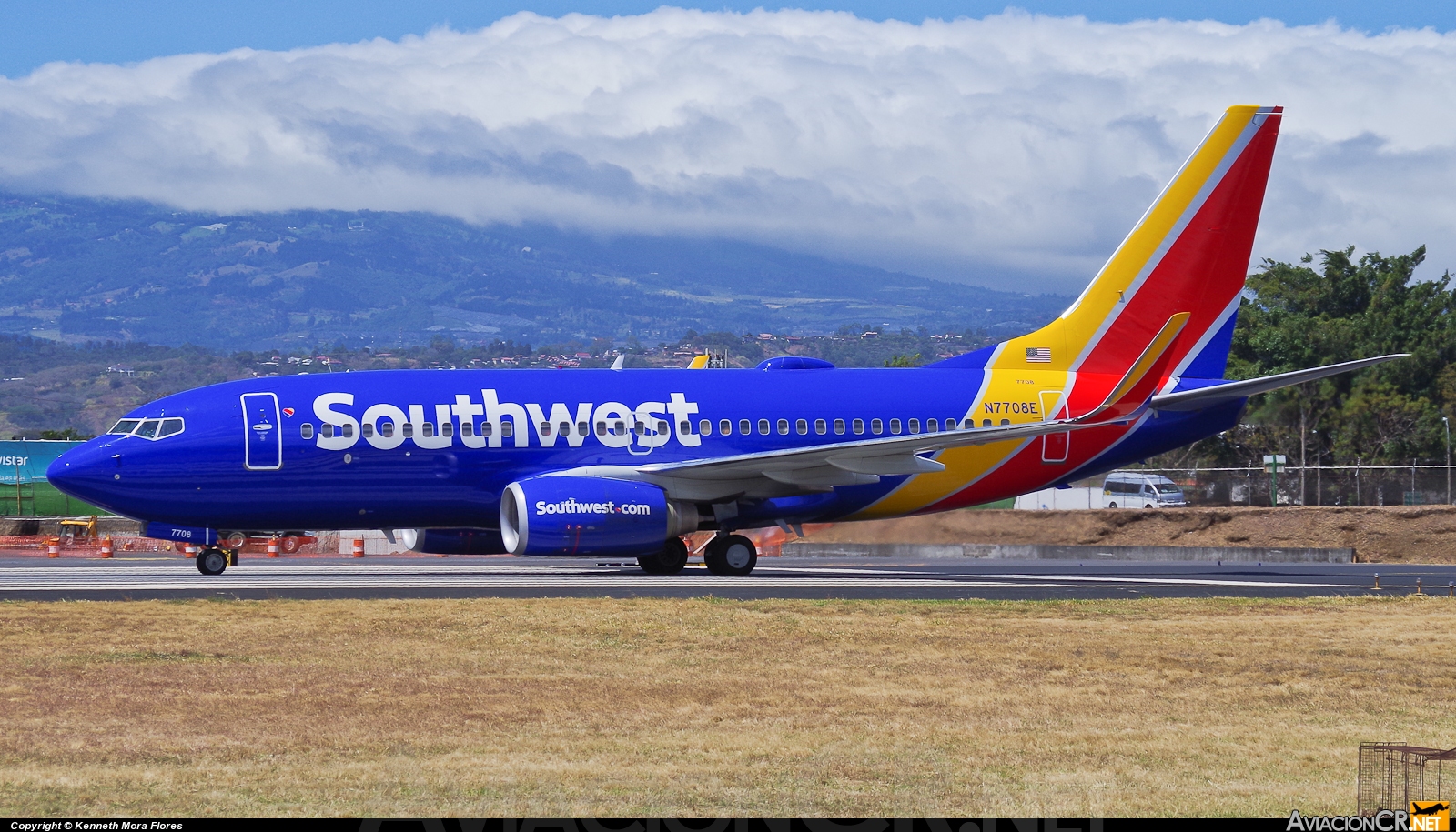 N7708E - Boeing 737-76N - Southwest Airlines