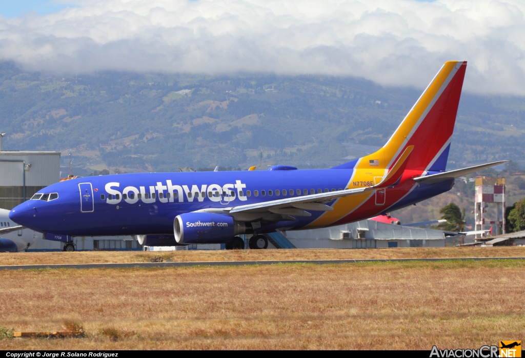 N7708E - Boeing 737-76N - Southwest Airlines