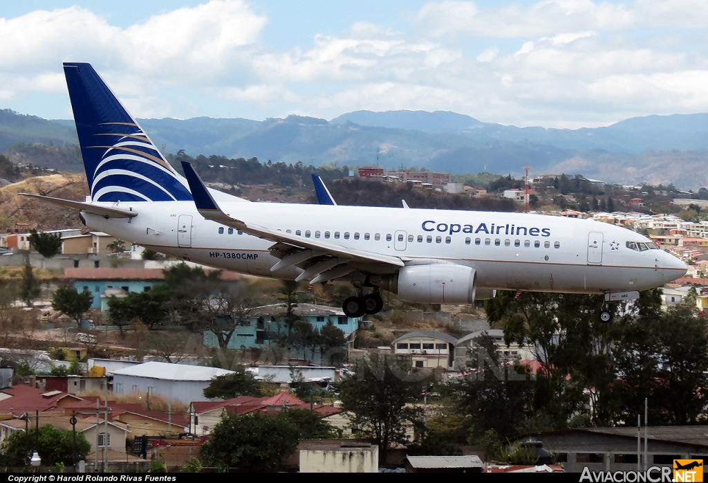 HP-1380CMP - Boeing 737-7V3 - Copa Airlines