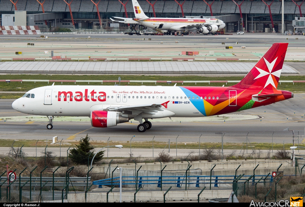 9H-AEN - Airbus A320-214 - Air Malta