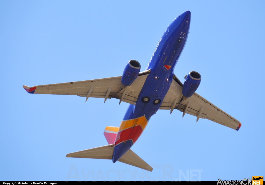 N7708E - Boeing 737-76N - Southwest Airlines