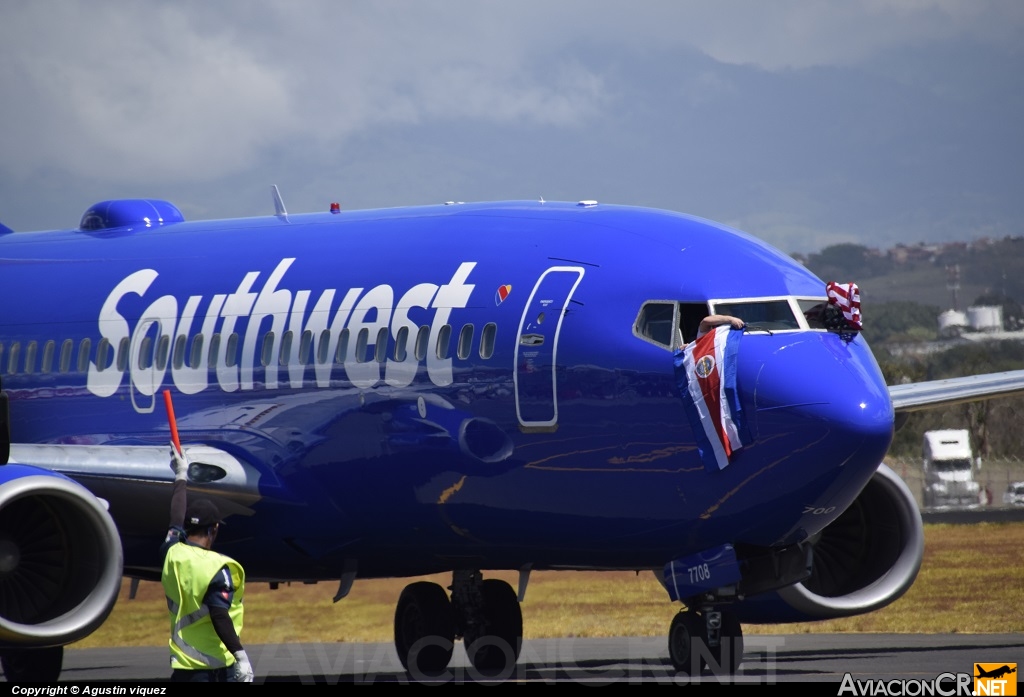 N7708E - Boeing 737-76N - Southwest Airlines