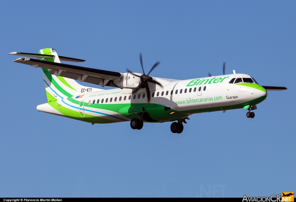 EC-KYI - ATR 72-212A - Binter Canarias