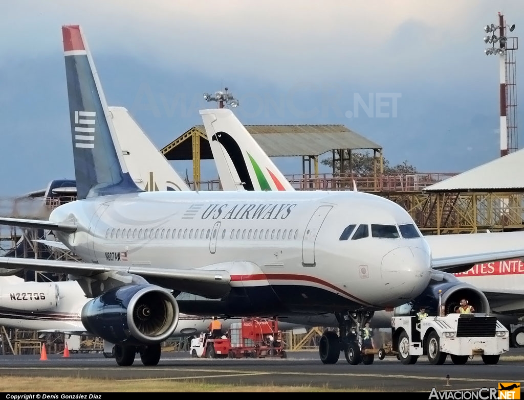 N807AW - Airbus A319-132 - US Airways