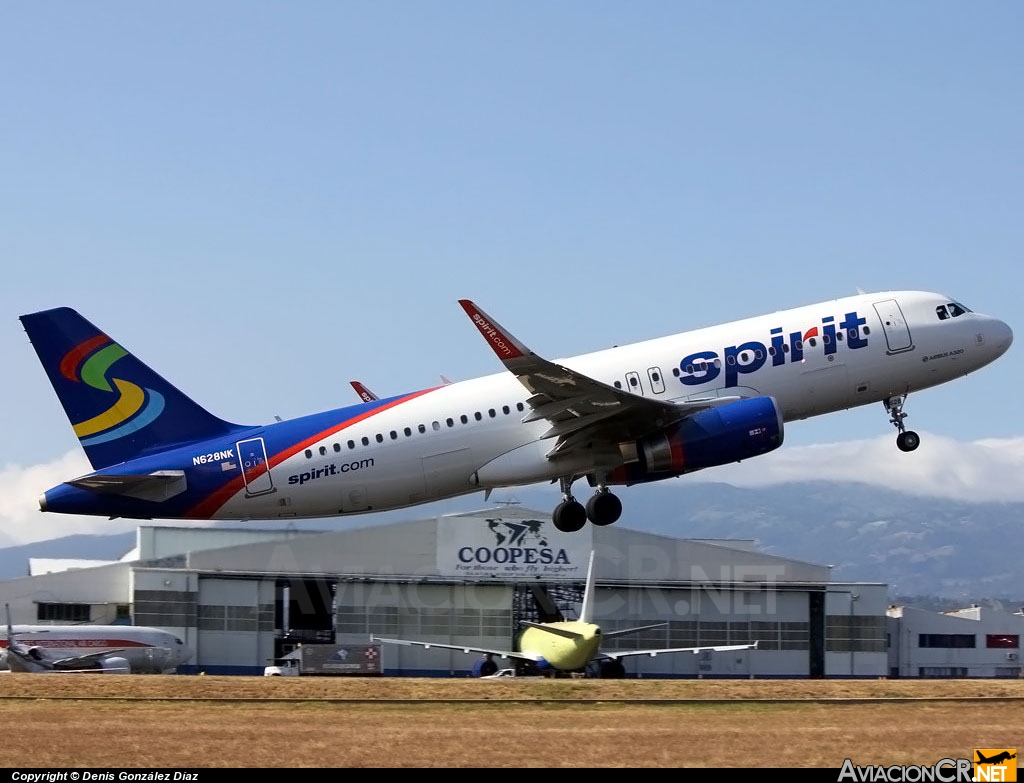 N628NK - Airbus A320-232 - Spirit
