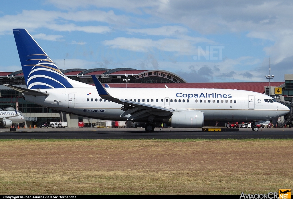 HP-1520CMP - Boeing 737-7V3 - Copa Airlines