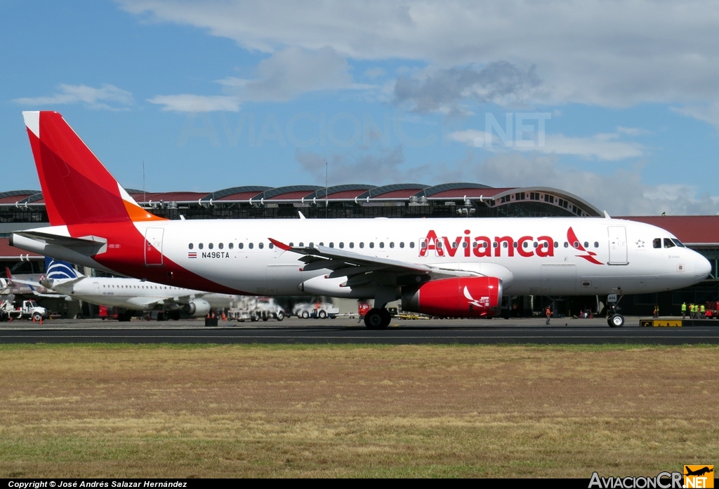 N496TA - Airbus A320-233 - Avianca
