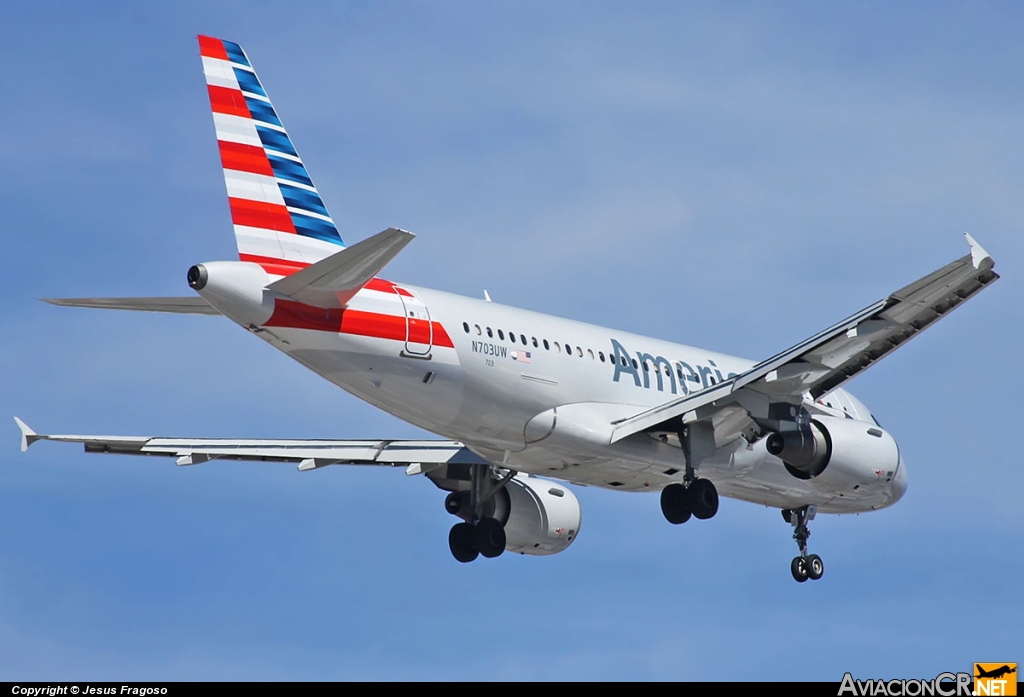 N703UW - Airbus A319-112 - US Airways