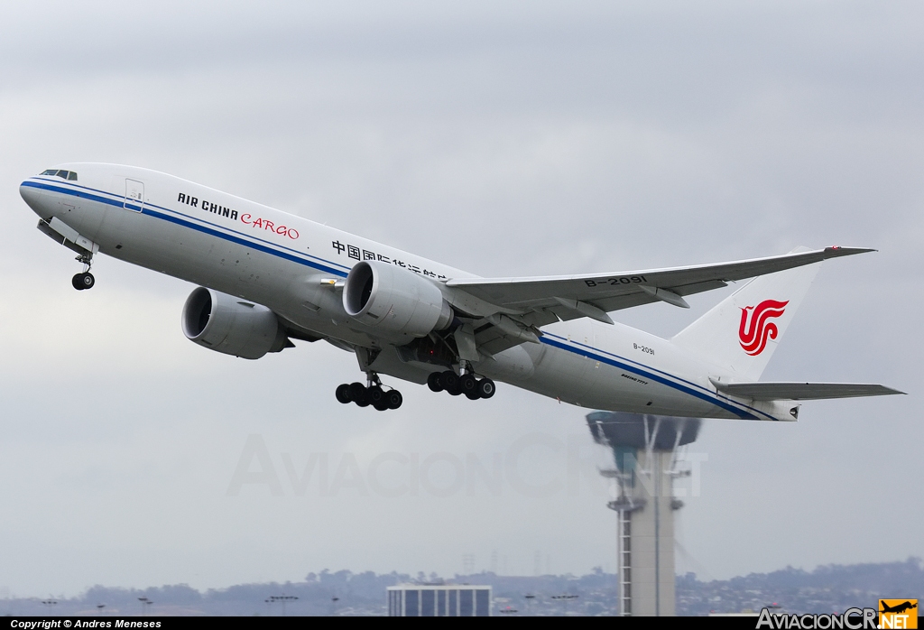 B-2091 - Boeing 777-FFT - Air China Cargo
