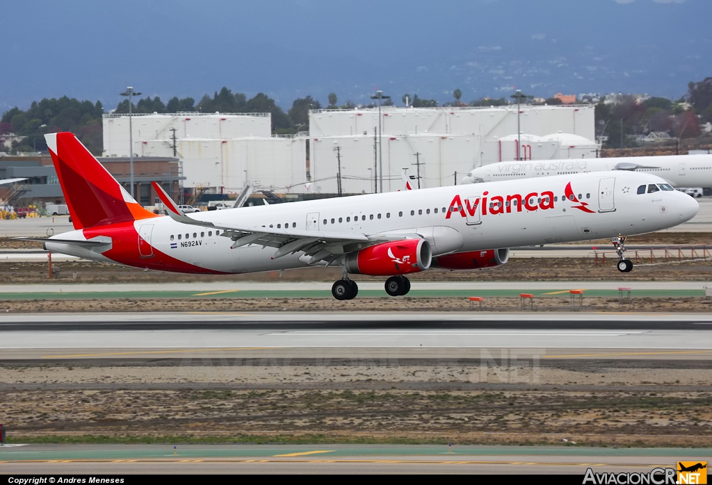 N692AV - Airbus A321-231 - Avianca