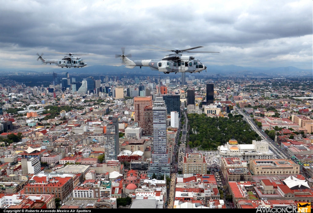 1004 - Eurocopter EC-725 Cougar Mk2+ - Fuerza Aerea Mexicana FAM