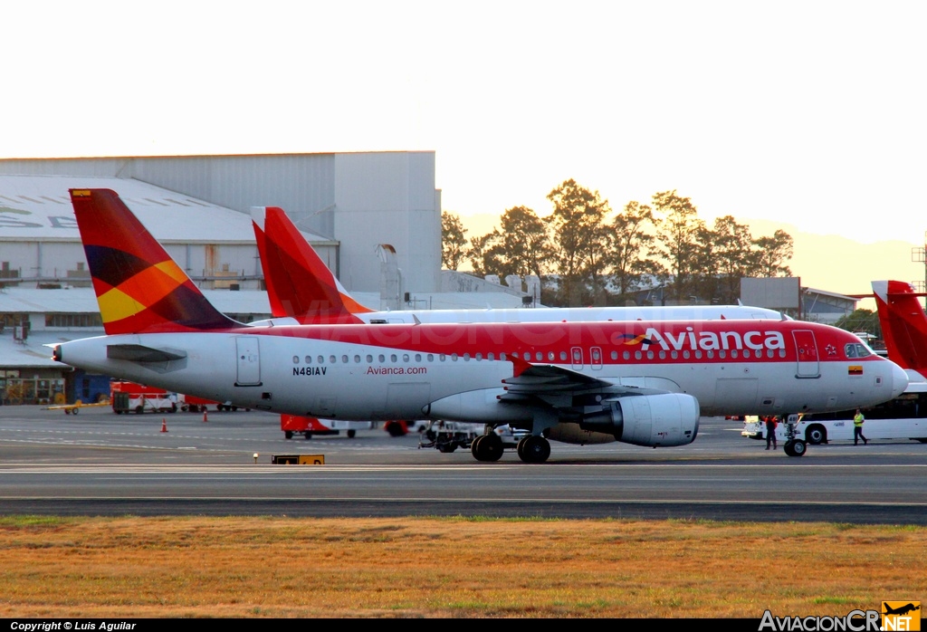 N481AV - Airbus A320-214 - Avianca