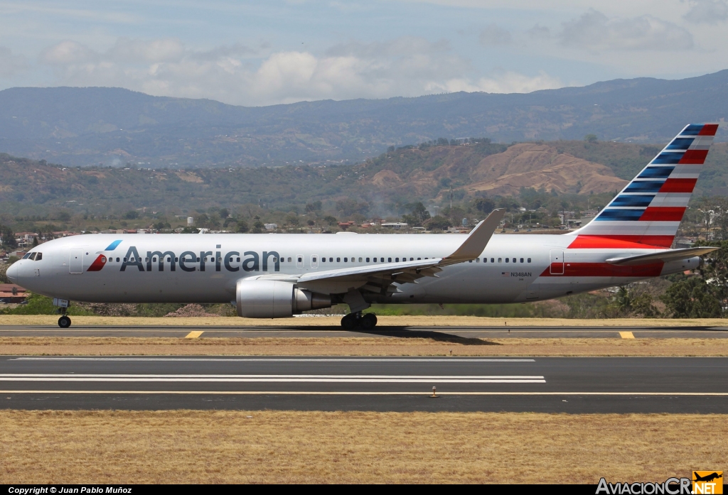 N348AN - Boeing 767-323/ER - American Airlines