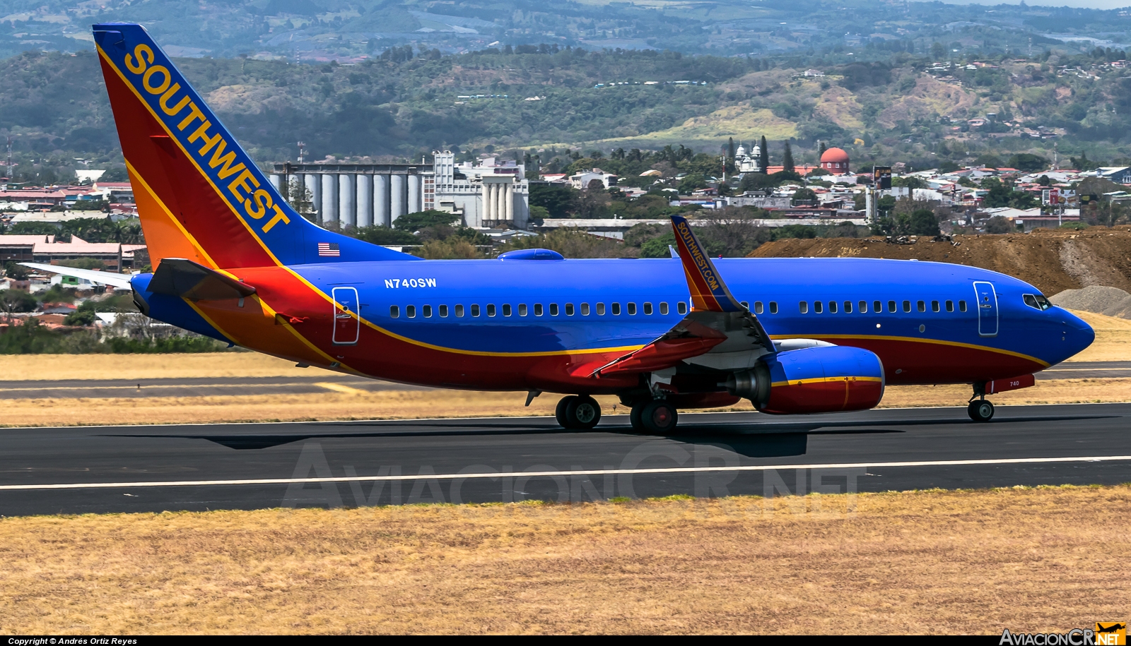 N740SW - Boeing 737-7H4 - Southwest Airlines