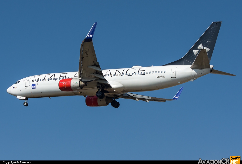 LN-RRL - Boeing 737-883 - Scandinavian Airlines-SAS