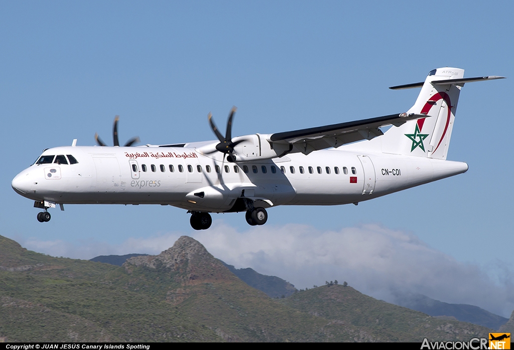 CN-COI - ATR 72-600 (72-212A) - Royal Air Maroc - RAM