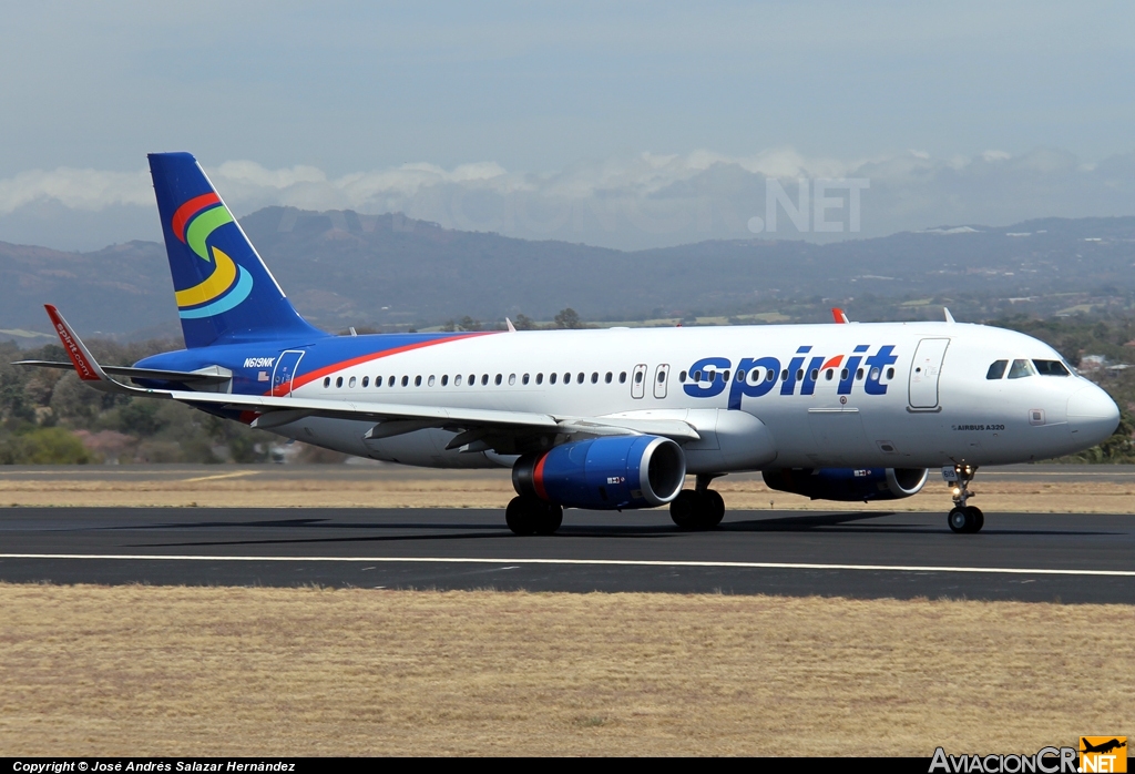 N619NK - Airbus A320-232 - Spirit Airlines