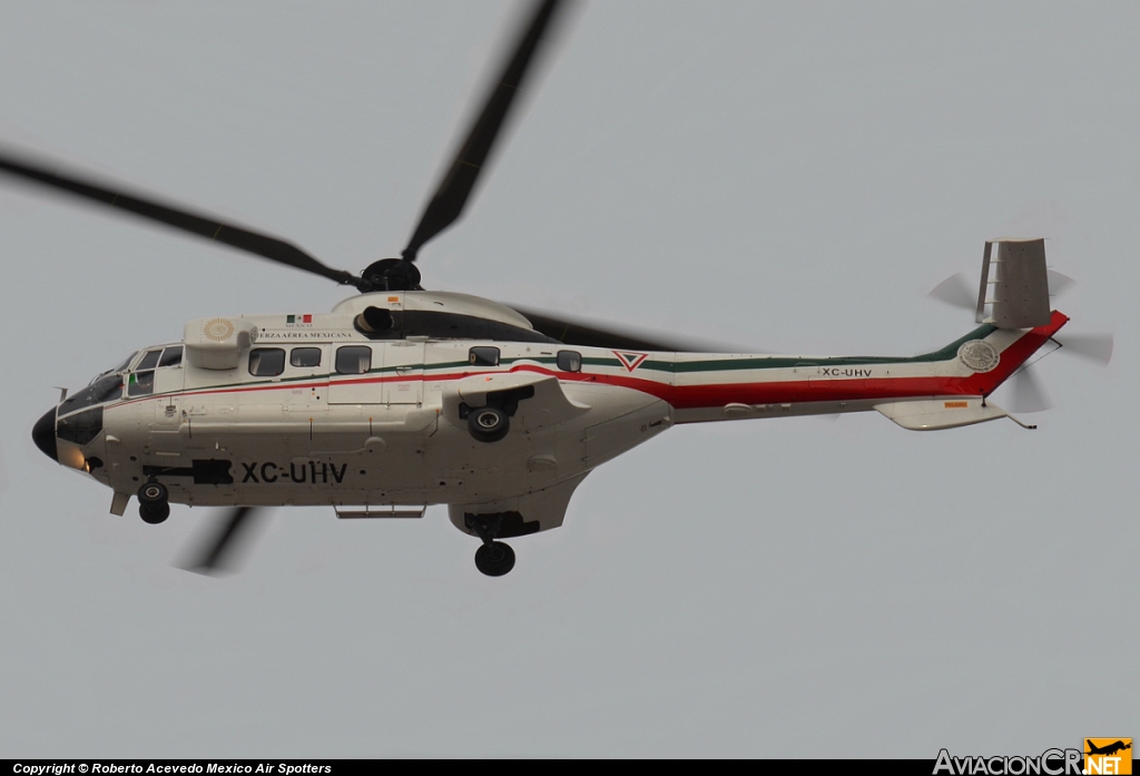 XC-UHV - Aerospatiale AS 332L Super Puma - Fuerza Aerea Mexicana