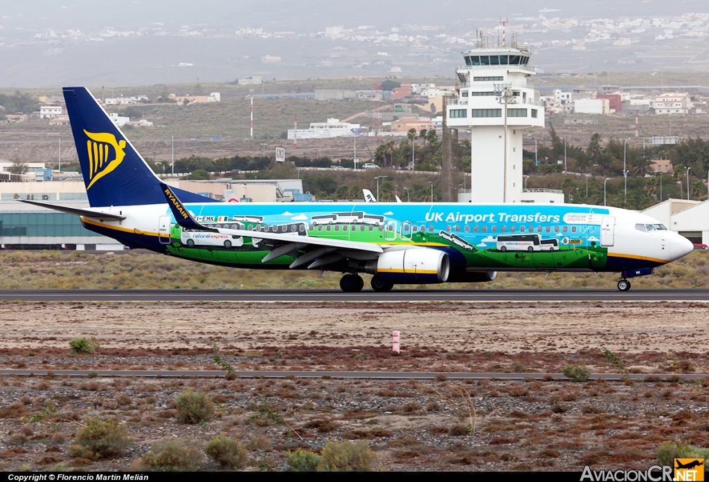 EI-EMK - Boeing 737-8AS - Ryanair