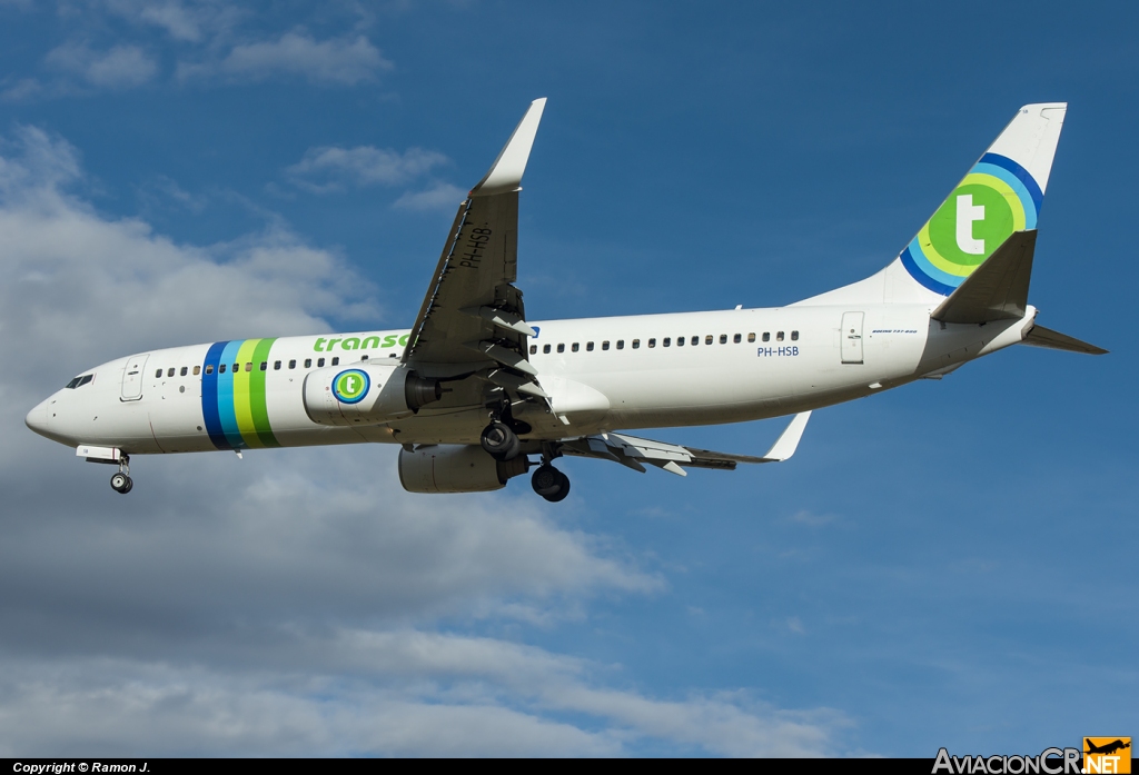 PH-HSB - Boeing 737-8K2 - Transavia Airlines