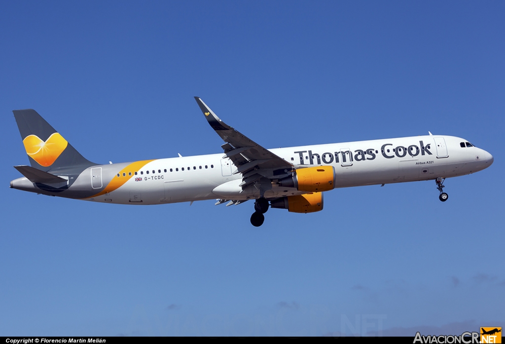 G-TCDC - Airbus A321-211 - Thomas Cook Airlines