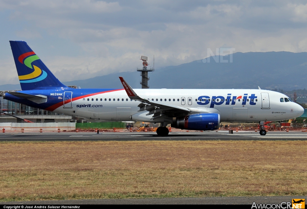 N628NK - Airbus A320-232 - Spirit