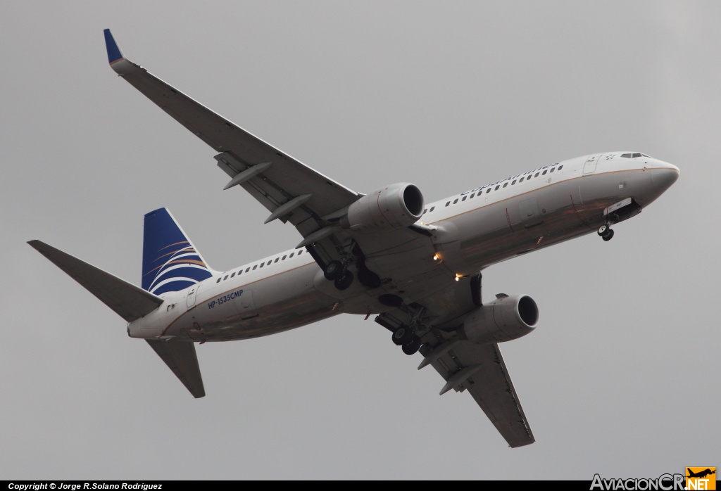 HP-1535CMP - Boeing 737-8V3 - Copa Airlines