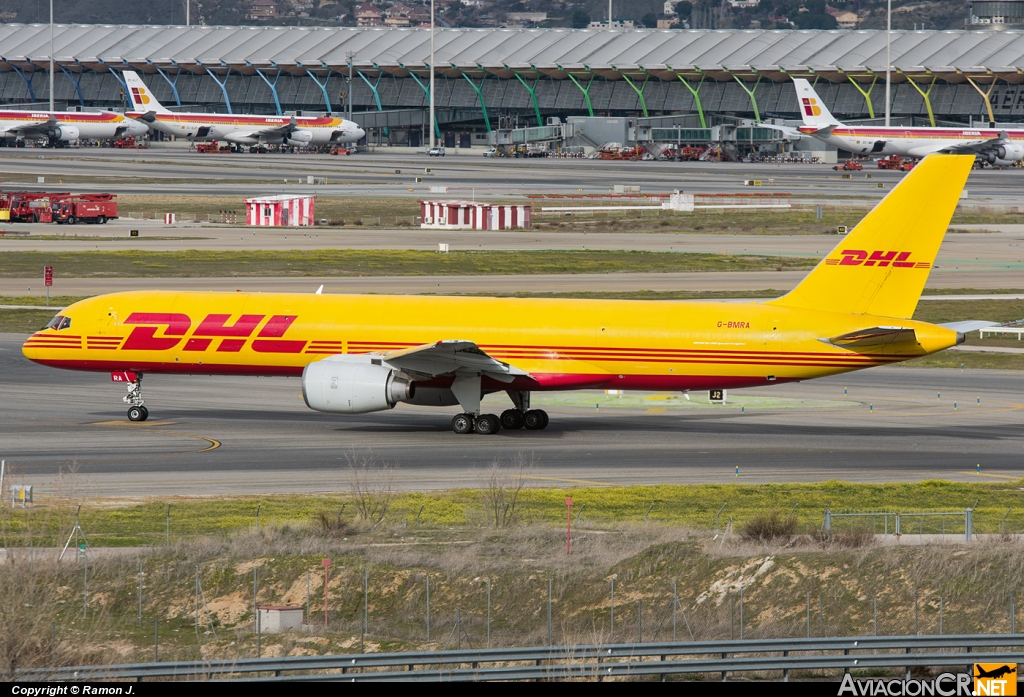 G-BMRA - Boeing 757-236 - DHL - Cargo