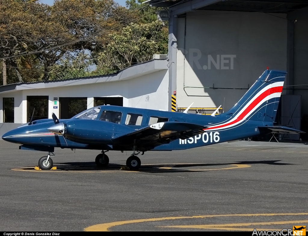 MSP016 - Piper PA-34-200T Seneca II - Ministerio de Seguridad Pública - Costa Rica