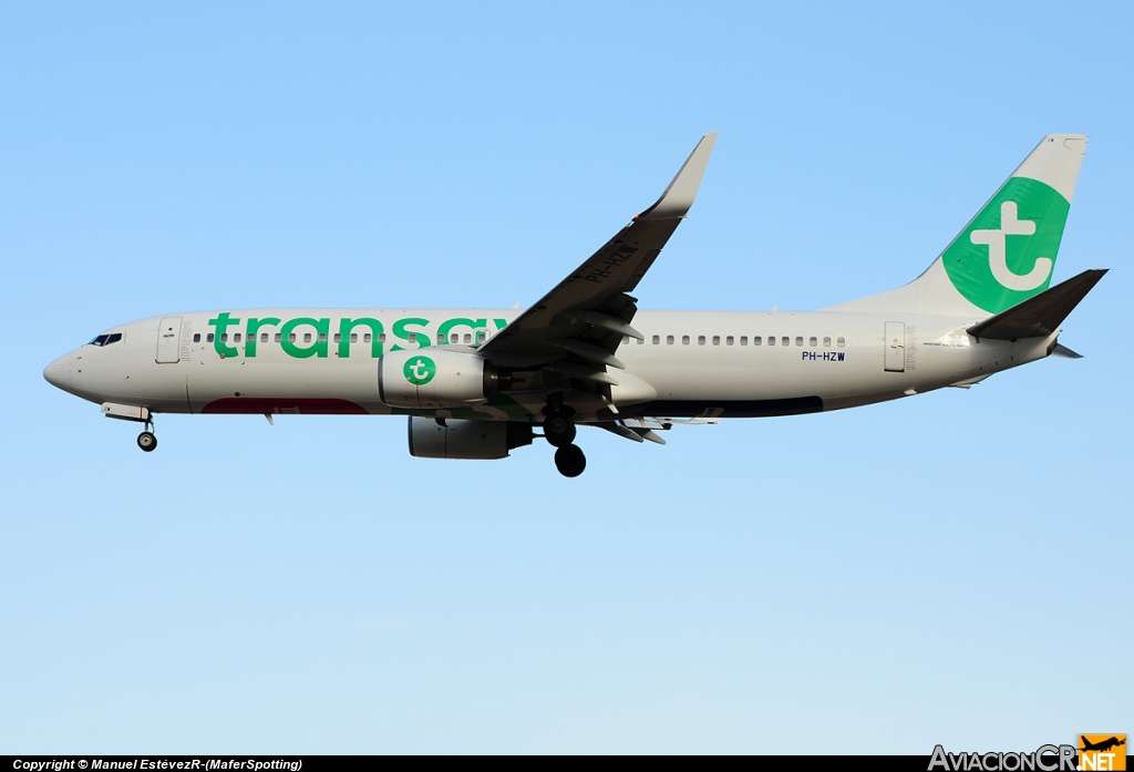 PH-HZW - Boeing 737-8K2 - Transavia Airlines