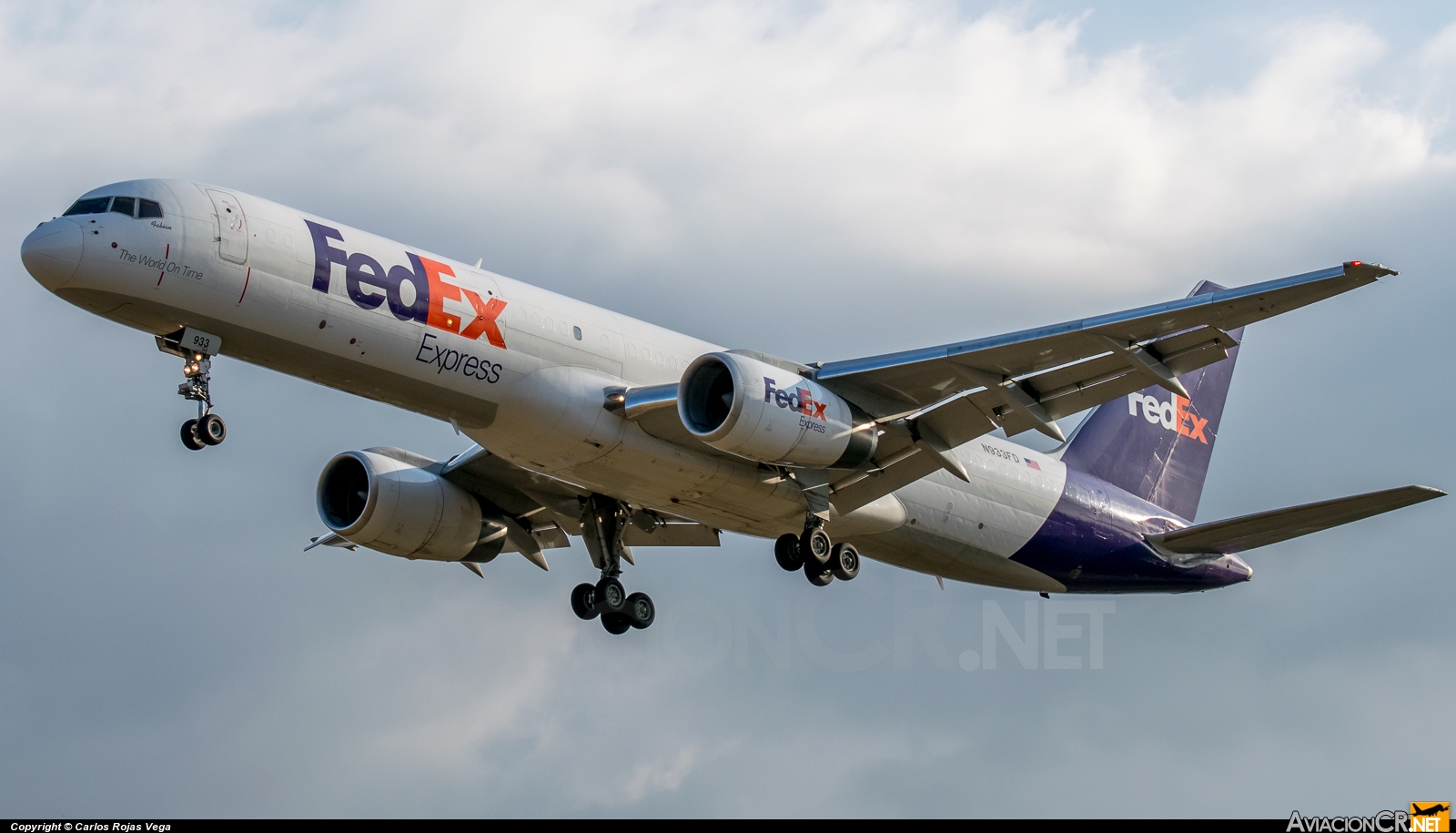 N933FD - Boeing 757-21B - FedEx Express