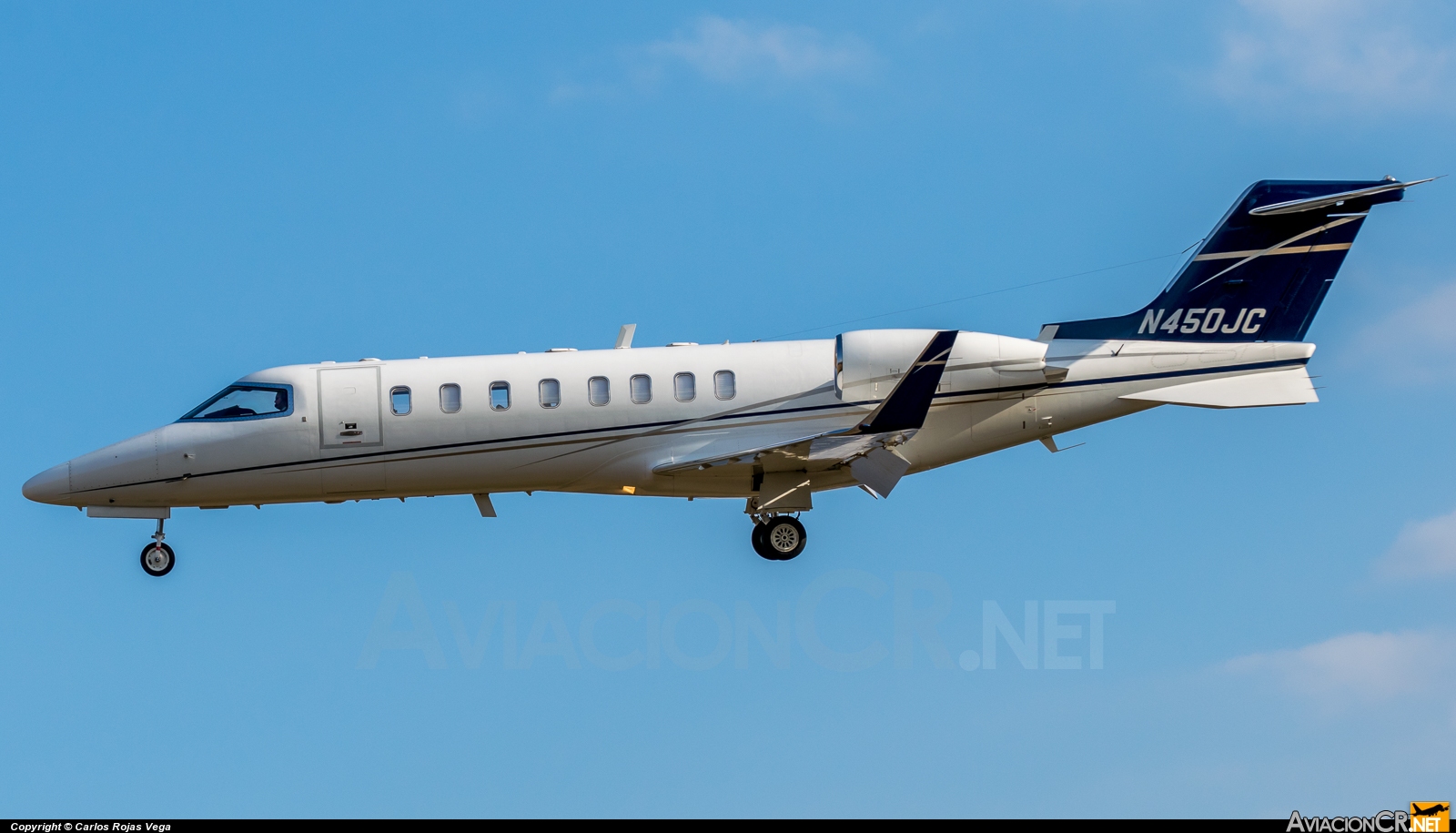 N450JC - Learjet 45 - Privado (Cervecería de Costa Rica)