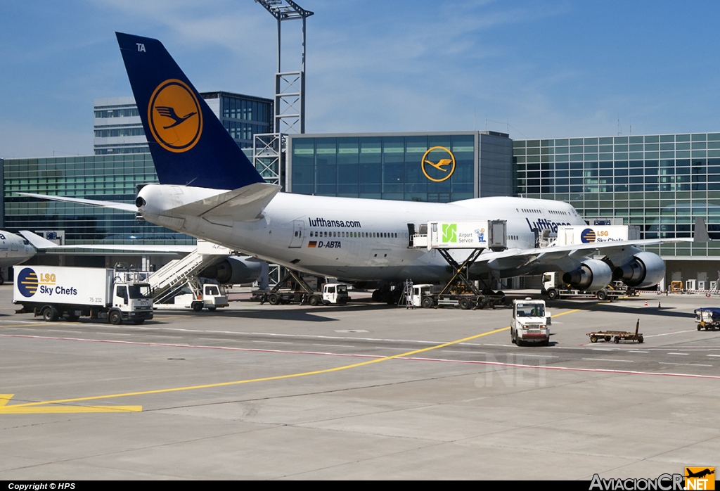 D-ABTA - Boeing 747-430 - Lufthansa