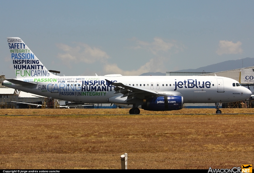 N598JB - Airbus A320-232 - Jet Blue