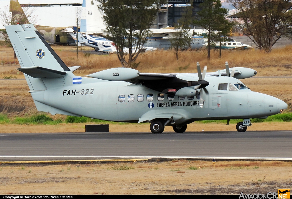 FAH-322 - Let L-410UVP-E Turbolet - Fuerza Aerea Hondureña