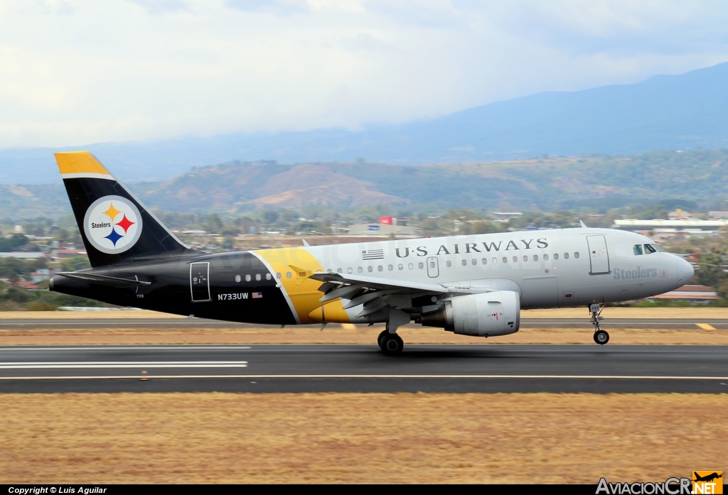 N733UW - Airbus A319-112 - US Airways