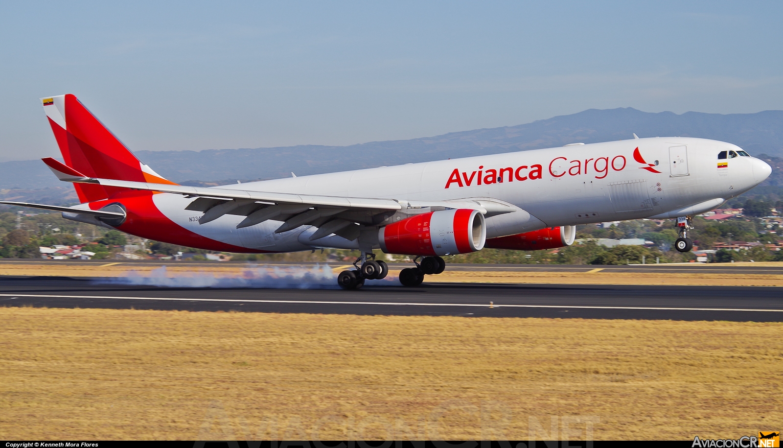 N334QT - Airbus A330-243F - Avianca Cargo