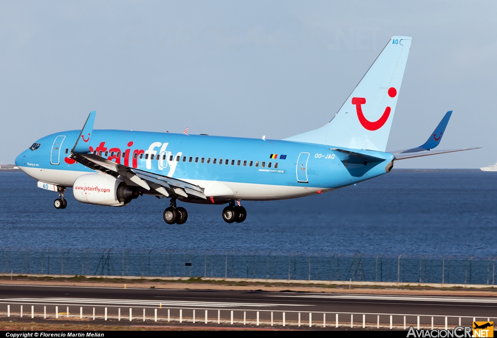 OO-JAO - Boeing 737-7K5 - Jetairfly