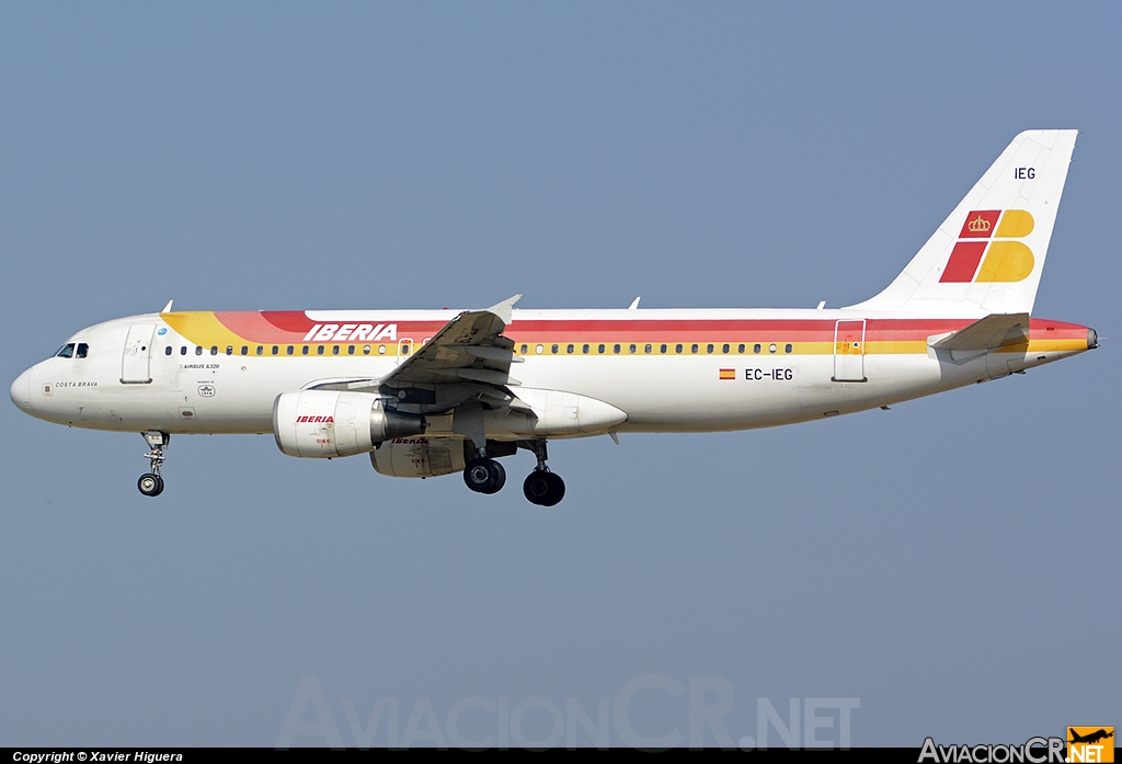 EC-IEG - Airbus A320-214 - Iberia