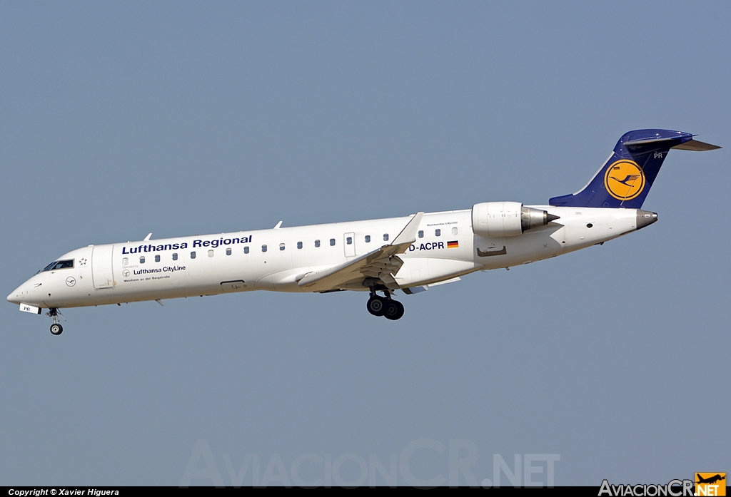 D-ACPR - Bombardier CRJ-701ER - Lufthansa Regional (CityLine)