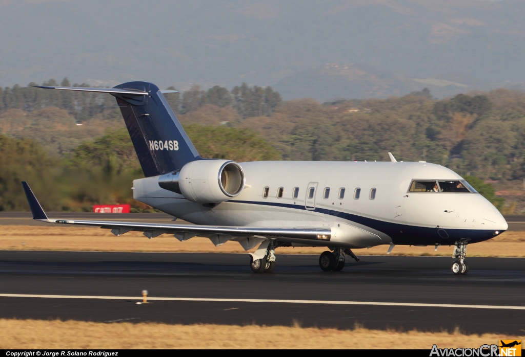 N604SB - Bombardier Challenger 604 (CL-600-2B16) - Privado