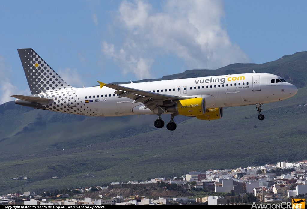 EC-LOC - Airbus A320-214 - Vueling