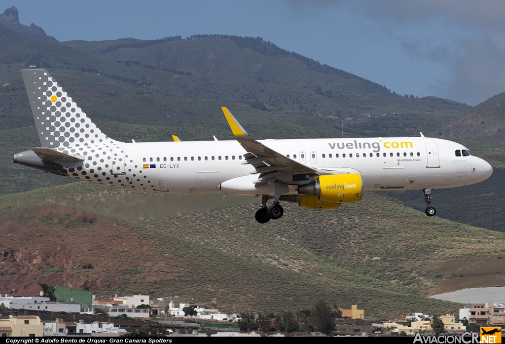 EC-LVX - Airbus A320-214 - Vueling