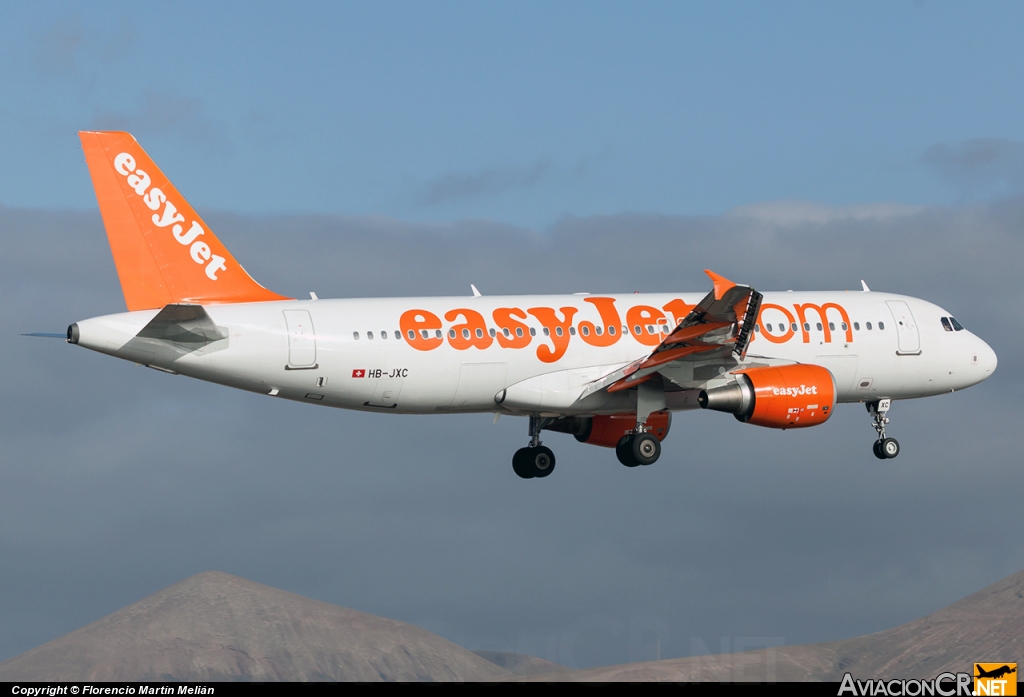 HB-JXC - Airbus A320-214 - EasyJet Switzerland