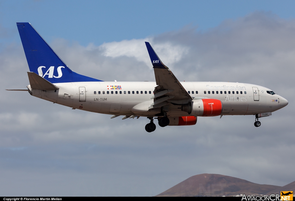 LN-TUM - Boeing 737-705 - Scandinavian Airlines (SAS)