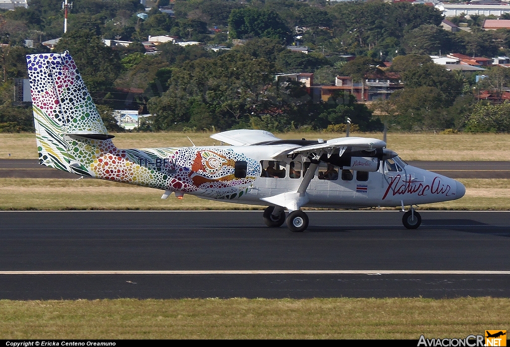 TI-BFV - De Havilland Canada DHC-6-300 Twin Otter - Nature Air