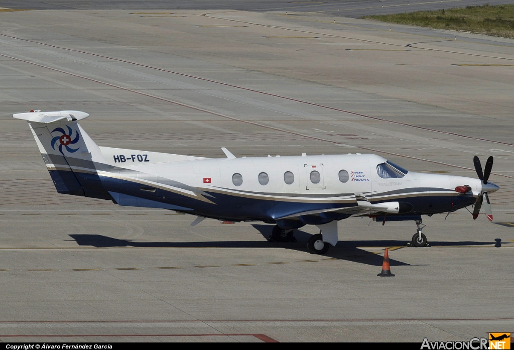 HB-FOZ - Pilatus PC-12/45 - Swiss Flight Service