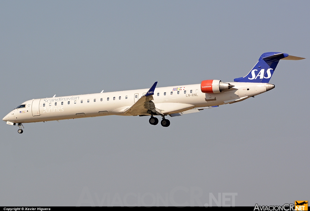 LN-RNL - Canadair CL-600-2D24 Regional Jet CRJ-900 - Scandinavian Airlines (SAS)