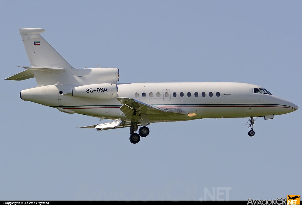 3C-ONM - Dassault Falcon 900B - Gobierno de Guinea Ecuatorial