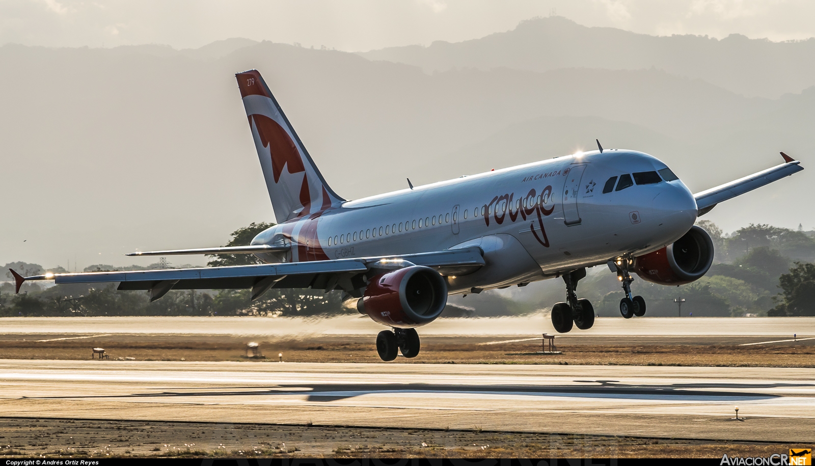 C-GBHZ - Airbus A319-114 - Air Canada Rouge